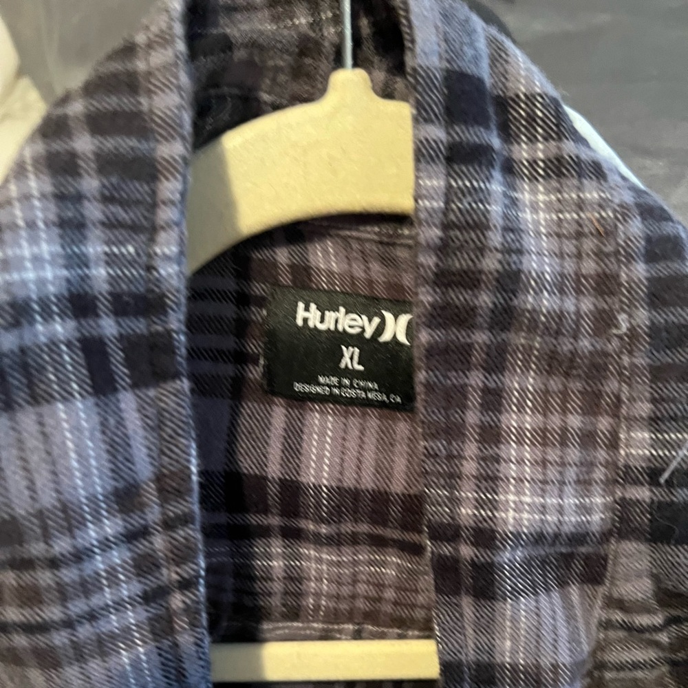 Hurley flannel